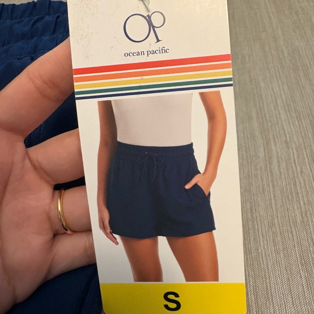 OP Blue Athletic Shorts for Active Comfort